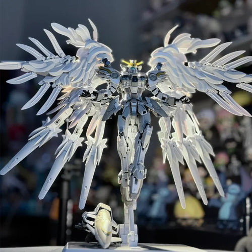 Mg 1/100 8827 Snow White Prelude Fix Model Kit Xxxg-00ysw Wings Assembly Action Figures Alloy Skeleton Customized Toys