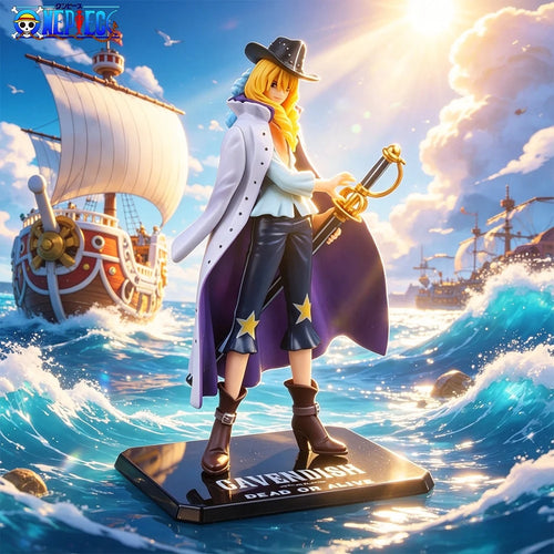 17cm/6.69in Anime ONE PIECE Figure Cavendish Action Figures PVC Statue Model Collection Toys Gifts