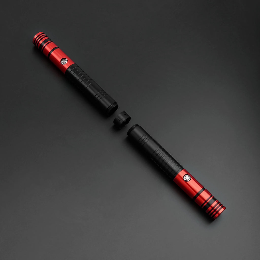 TXQSABER Double-edged A01 Heavy Dueling 12colors Combat Jedi Saber Sword Blaster Luminous Toy Cosplay Gesture Control