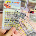 "Naruto Mini Nose Sticker - Hinata Kamakiri Sasuke Naruto Anime Souvenirs Nail Waterproof Decal"