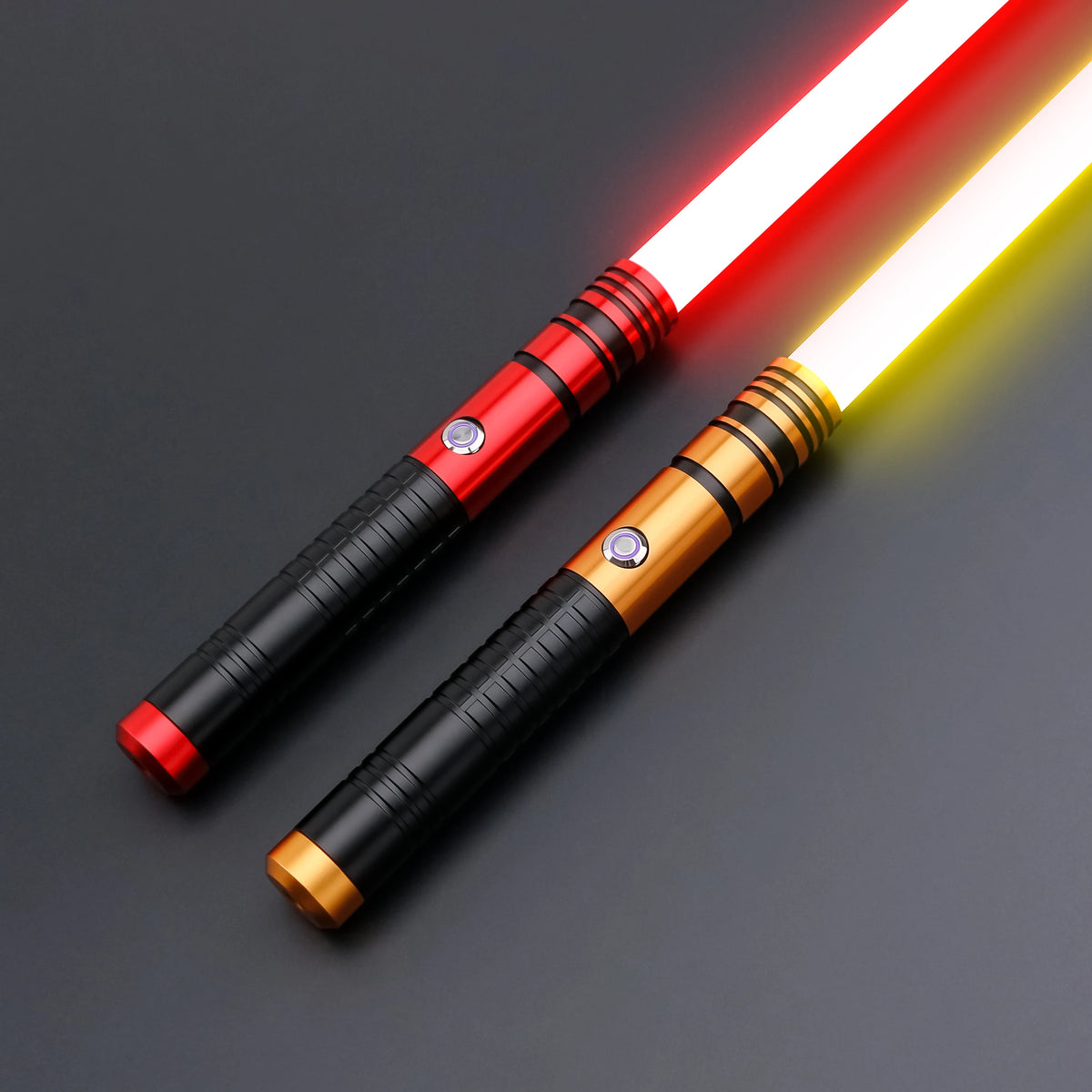 TXQSABER Double-edged A01 Heavy Dueling 12colors Combat Jedi Saber Sword Blaster Luminous Toy Cosplay Gesture Control