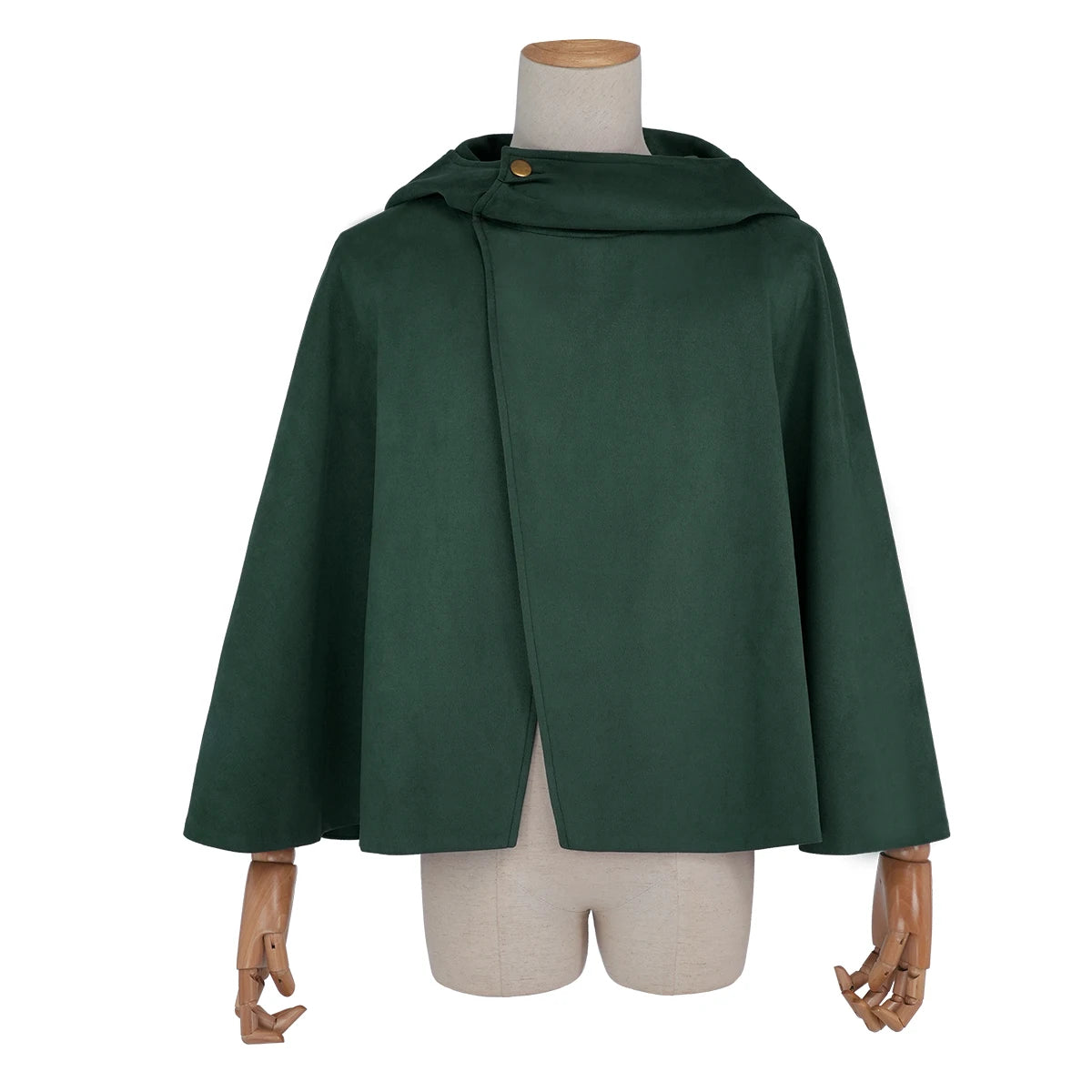 HOLOUN Anime Levi Eren Jaeger Mikasa Ackerman Armin Arlert Hanji Cosplay Costume Unisex Survey Corps Cloak Jacket Embroidery