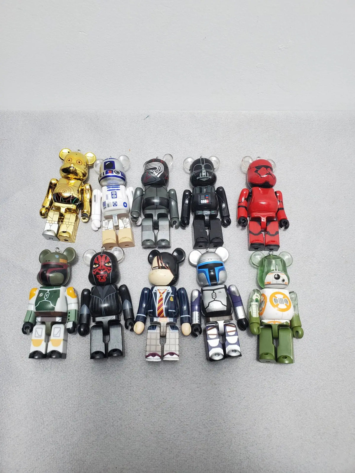 starwar mandalorian Darth Vader D2-R2 Super Rare 100% bear brick Bearbrickly Decoration Figure Collectable model toys