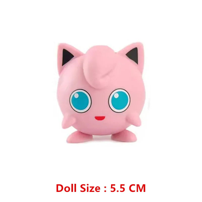 New 4-13Cm Pokemon Cartoons Movie Anime Figure Pikachu Bulbasaur Charmander Cosplay Collection Pet Action Model Toy Gift