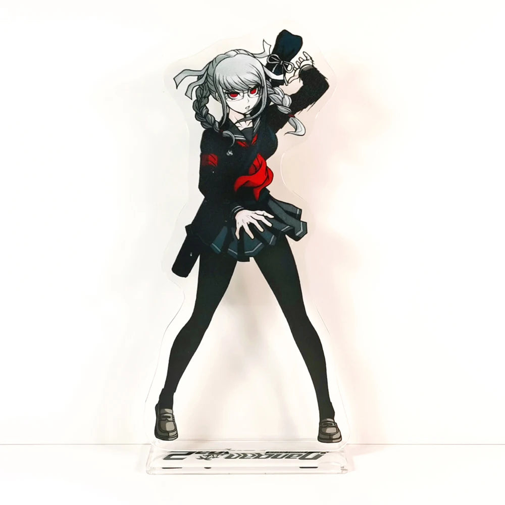 Danganronpa 2 Fuyuhiko Kuzuryu Peko Pekoyama HM acrylic stand figure model plate holder cake topper anime Japan