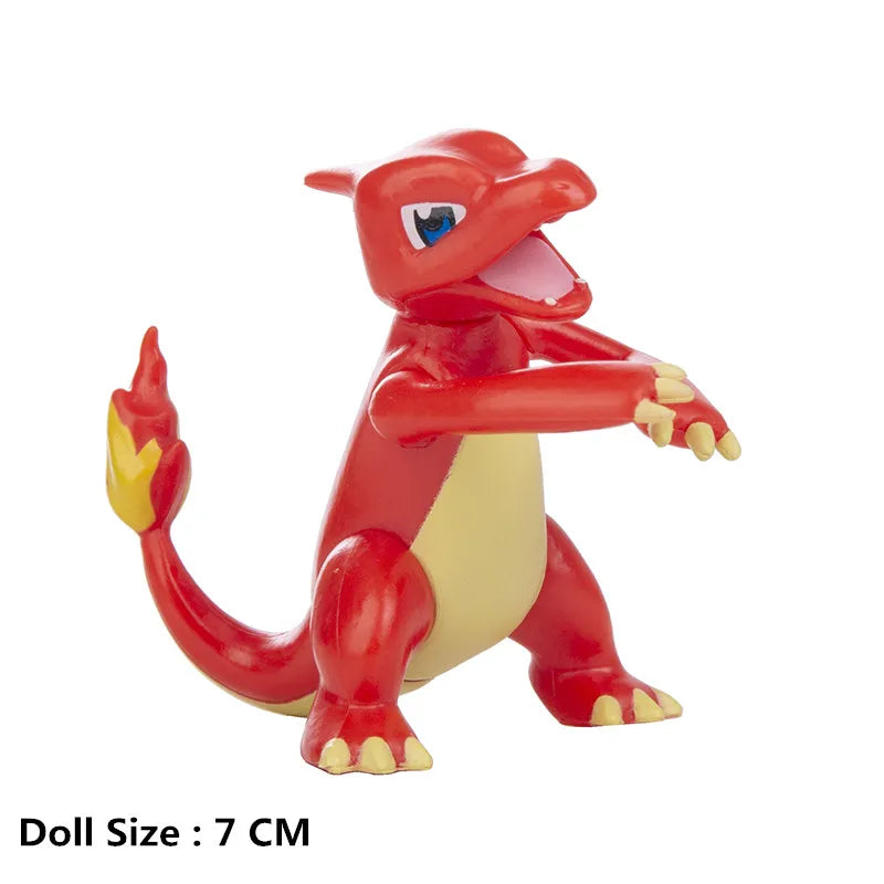 New 4-13Cm Pokemon Cartoons Movie Anime Figure Pikachu Bulbasaur Charmander Cosplay Collection Pet Action Model Toy Gift