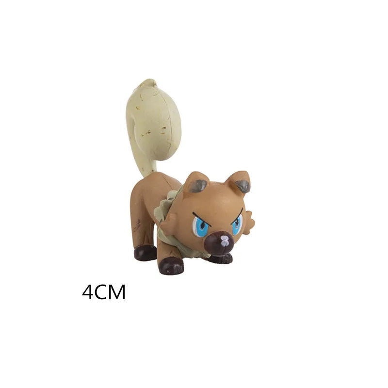 New 4-13Cm Pokemon Cartoons Movie Anime Figure Pikachu Bulbasaur Charmander Cosplay Collection Pet Action Model Toy Gift