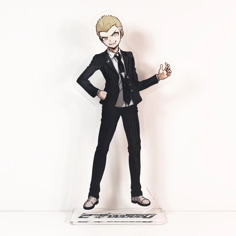 Danganronpa 2 Fuyuhiko Kuzuryu Peko Pekoyama HM acrylic stand figure model plate holder cake topper anime Japan