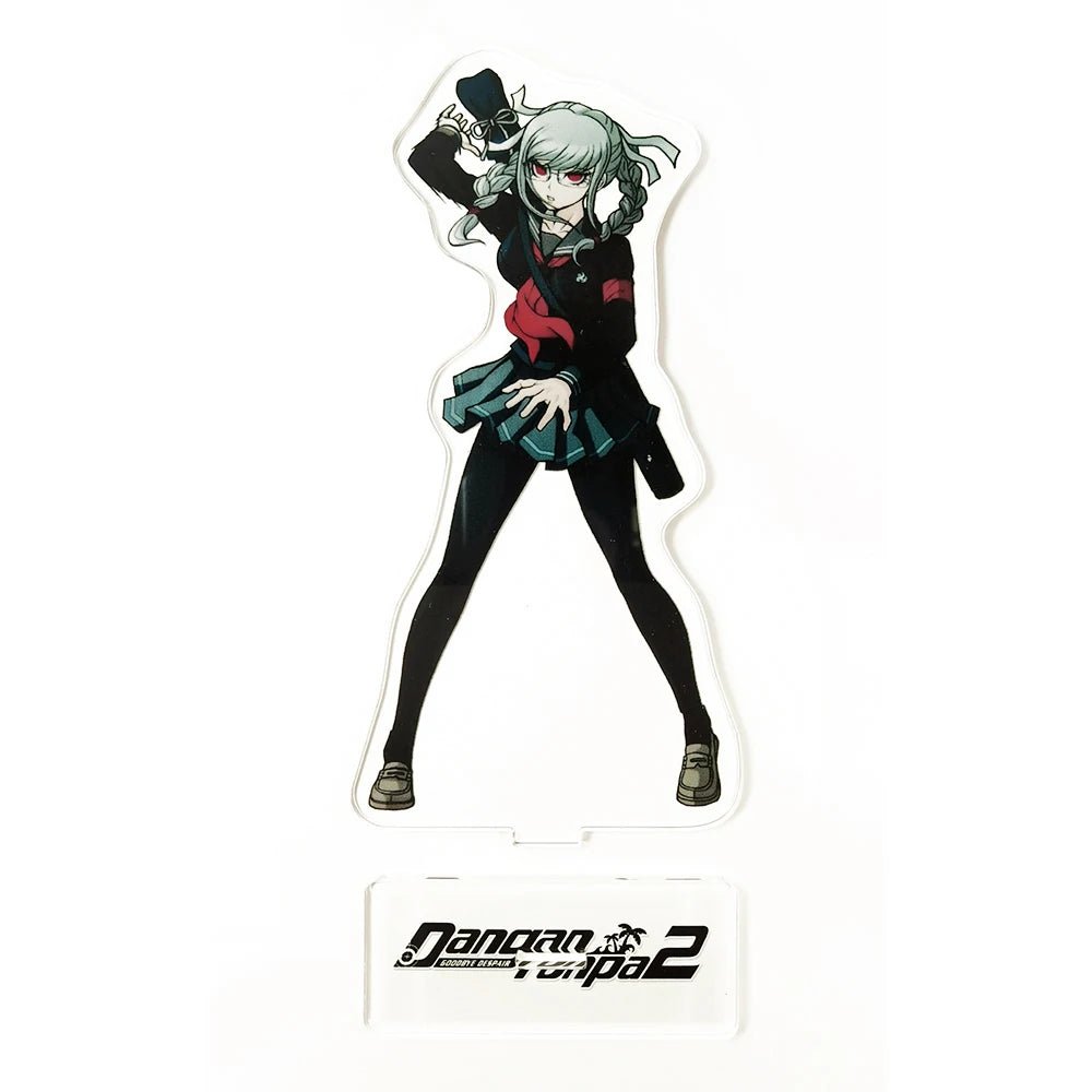 Danganronpa 2 Fuyuhiko Kuzuryu Peko Pekoyama HM acrylic stand figure model plate holder cake topper anime Japan