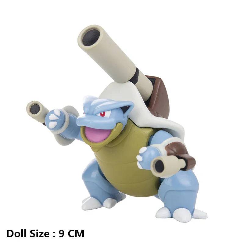 New 4-13Cm Pokemon Cartoons Movie Anime Figure Pikachu Bulbasaur Charmander Cosplay Collection Pet Action Model Toy Gift