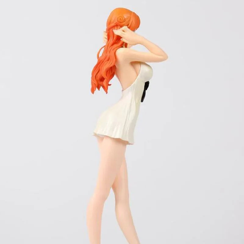 1pcs Piece beautiful Branpresto SC SCultures Jeans Nami Figure 17CM PVC Action Figure Toys