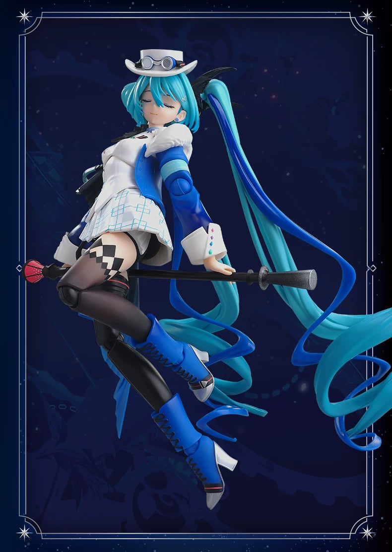 Blokees Hatsune Miku Action Figure DIY Joint Mobility Anime Assembly Figurine Toy Cartoon Doll Collection Figures Christmas Gift