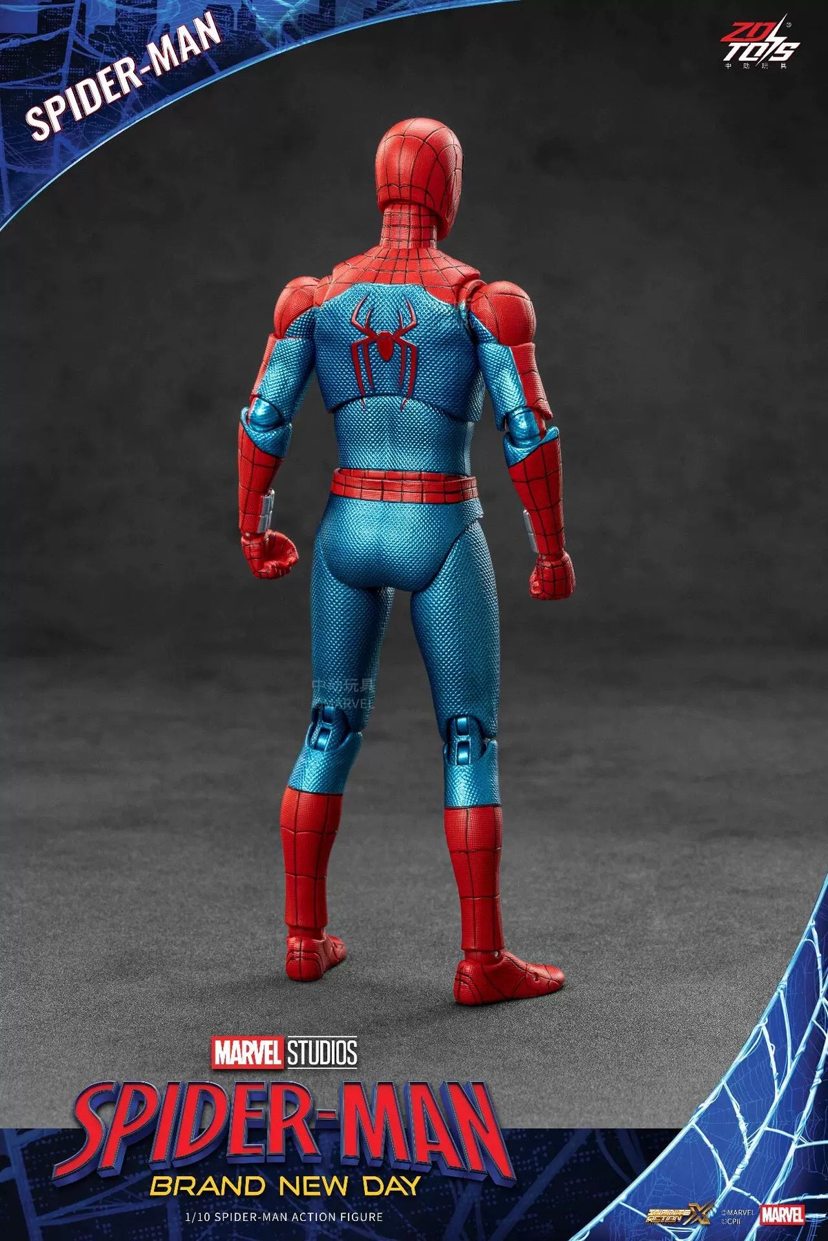 1/10 Scale Figure ZD TOY Spider-Man: Brand New Day SpiderMan action figure model In stock