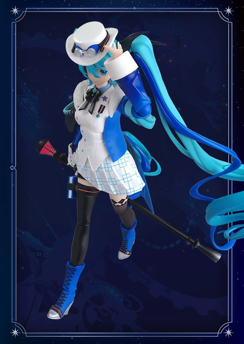 Blokees Hatsune Miku Action Figure DIY Joint Mobility Anime Assembly Figurine Toy Cartoon Doll Collection Figures Christmas Gift