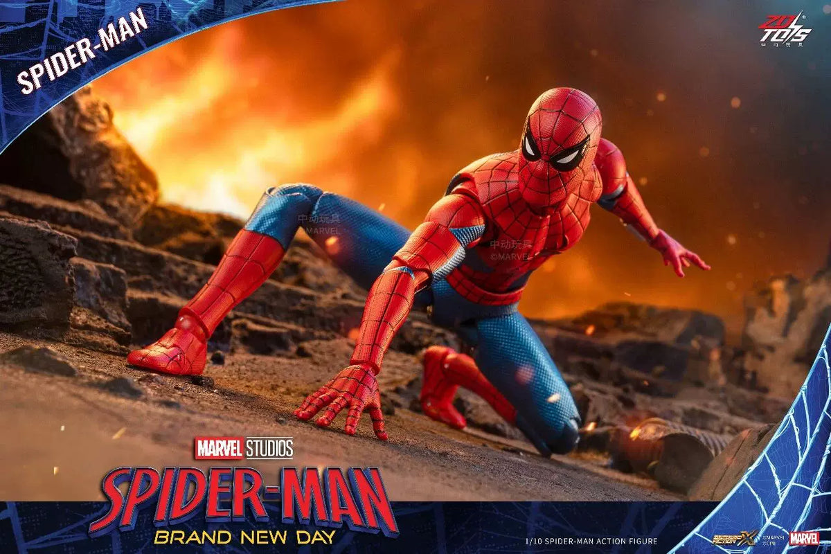 1/10 Scale Figure ZD TOY Spider-Man: Brand New Day SpiderMan action figure model In stock
