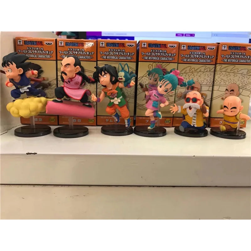 Dragon Ball Z Animation WCF 30th Anniversary Running Flying Articles 6 Super Saiyan Destruction God Hand-made Ornaments cartoon