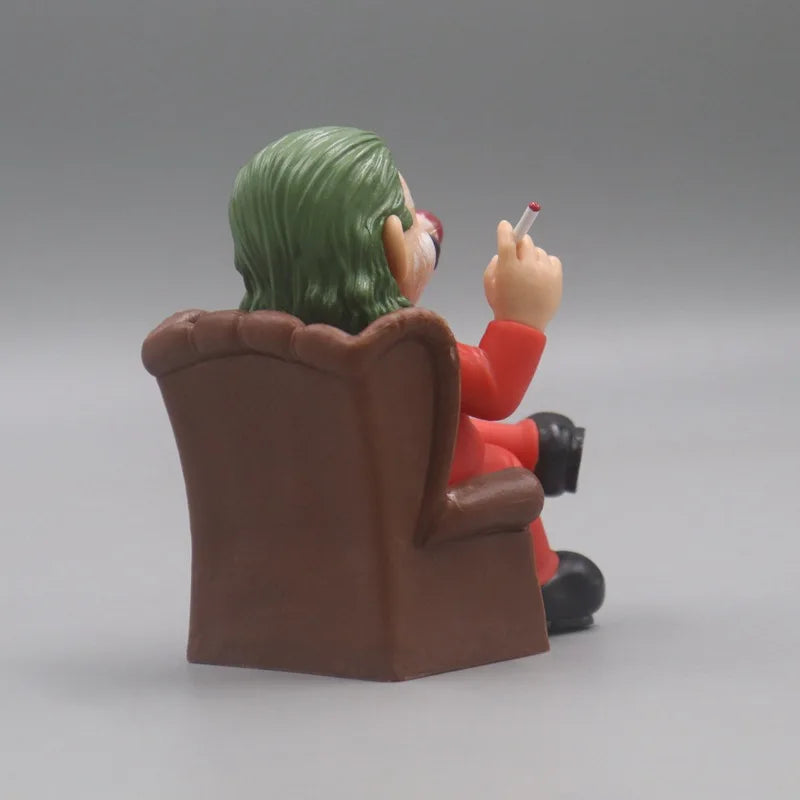 New Cosplay The Godfather The Joker With Chair Action Figure Toys Collection Movie Model PVC Doll Desktop Ornament