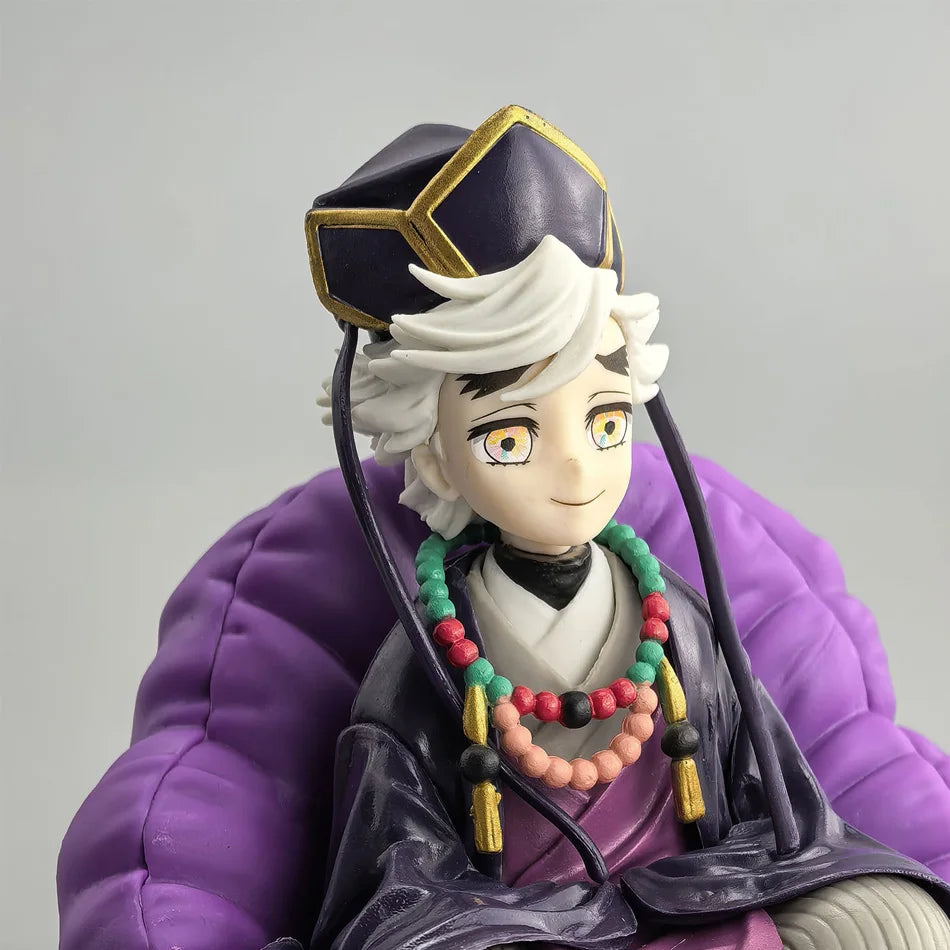 Bandai Anime Demon Slayer Figure Model Juuni Kitsuki Akaza Battle Figure Kimetsu No Yaiba Desktop Decoration Collection Gift
