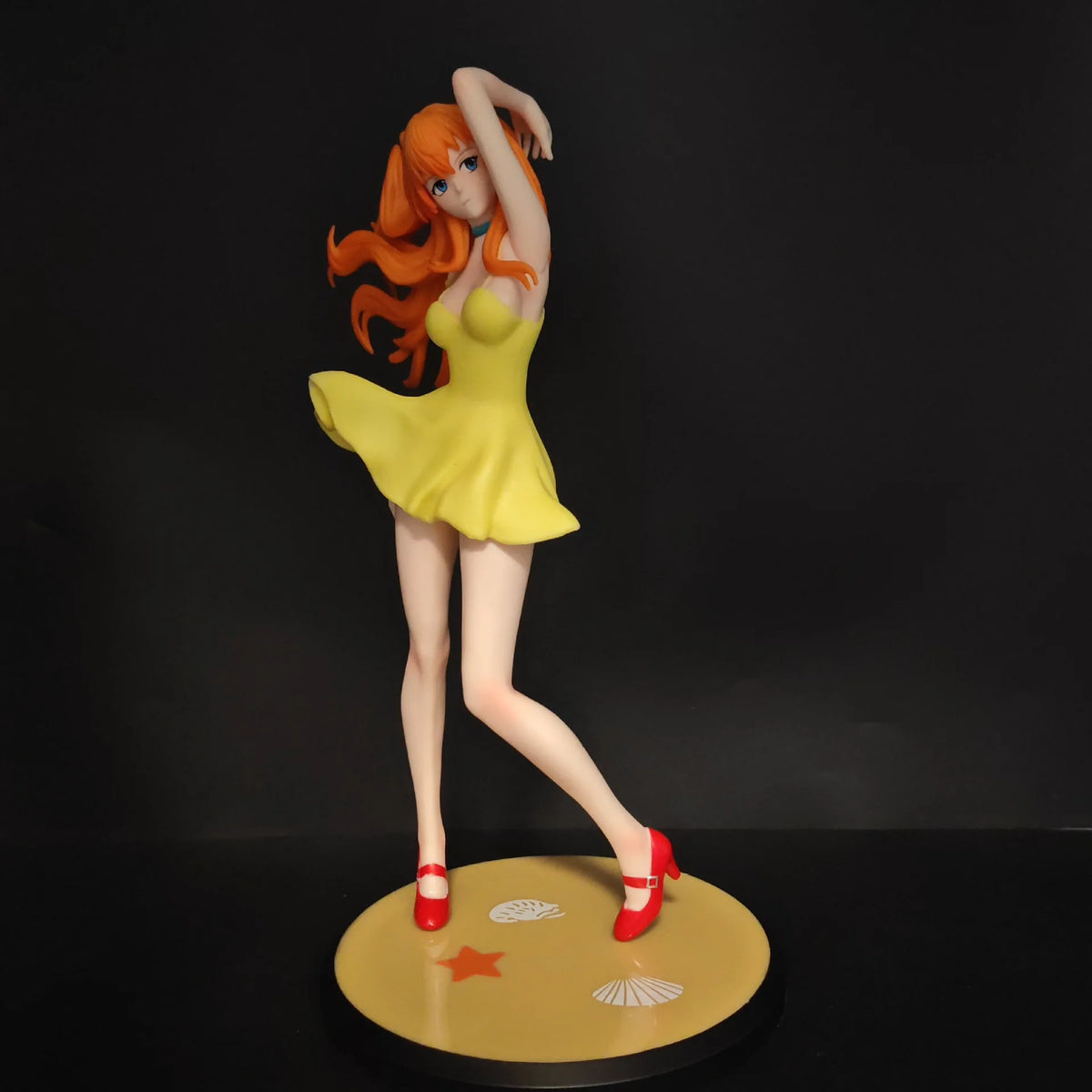 Asuka Langley Soryu Anime Girl Figure Collectible Pvc Model Statue Desktop Ornament For Home Display Decoration Anime Lovers