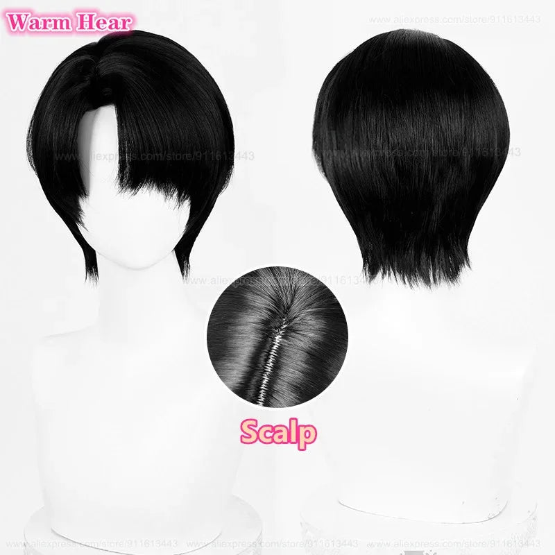Anime Armin Arlert Annie Leonhart Hange Zoe Levi Ackerman Pieck Finger Sasha Braus Mikasa Ackerman Historia Reiss Cosplay Wigs