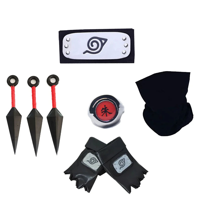 Kakashi Gloves & Headband Set