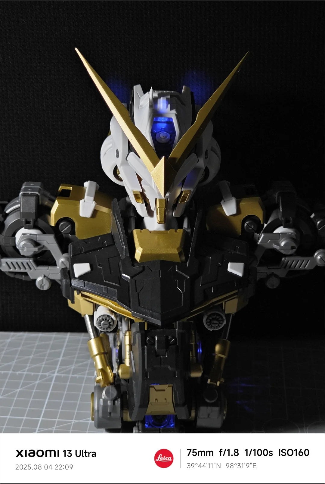 Bandai new 1/35 Gold Heretic Avatar Chest Gold Heretic Chest Metal Color Special Edition Gold Confusion Assembly Model