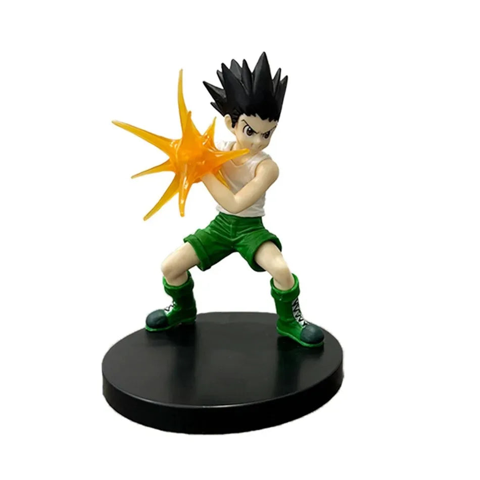 Anime HUNTER×HUNTER Killua Zoldyck GON·FREECSS Chrollo Lucilfer Figure PVC Model Collection Ornament Toy Doll Gifts In Stock