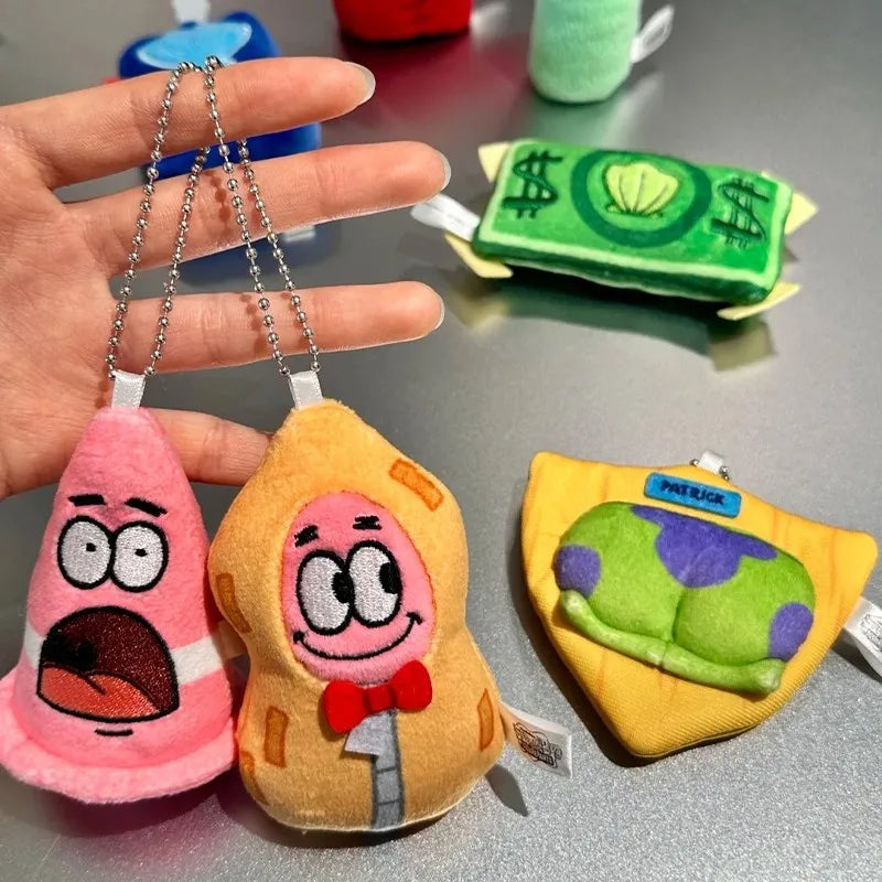 Official Licensed Spongebob Bikini Bottom Blind Bagdoll Fridge Magnet Cute Anime Figure Kawaii Birthday Pendant Gift Home Decor