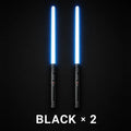 2-Pack Smooth Swing RGB Lightsabers – Connectable Double-Bladed Saber Set