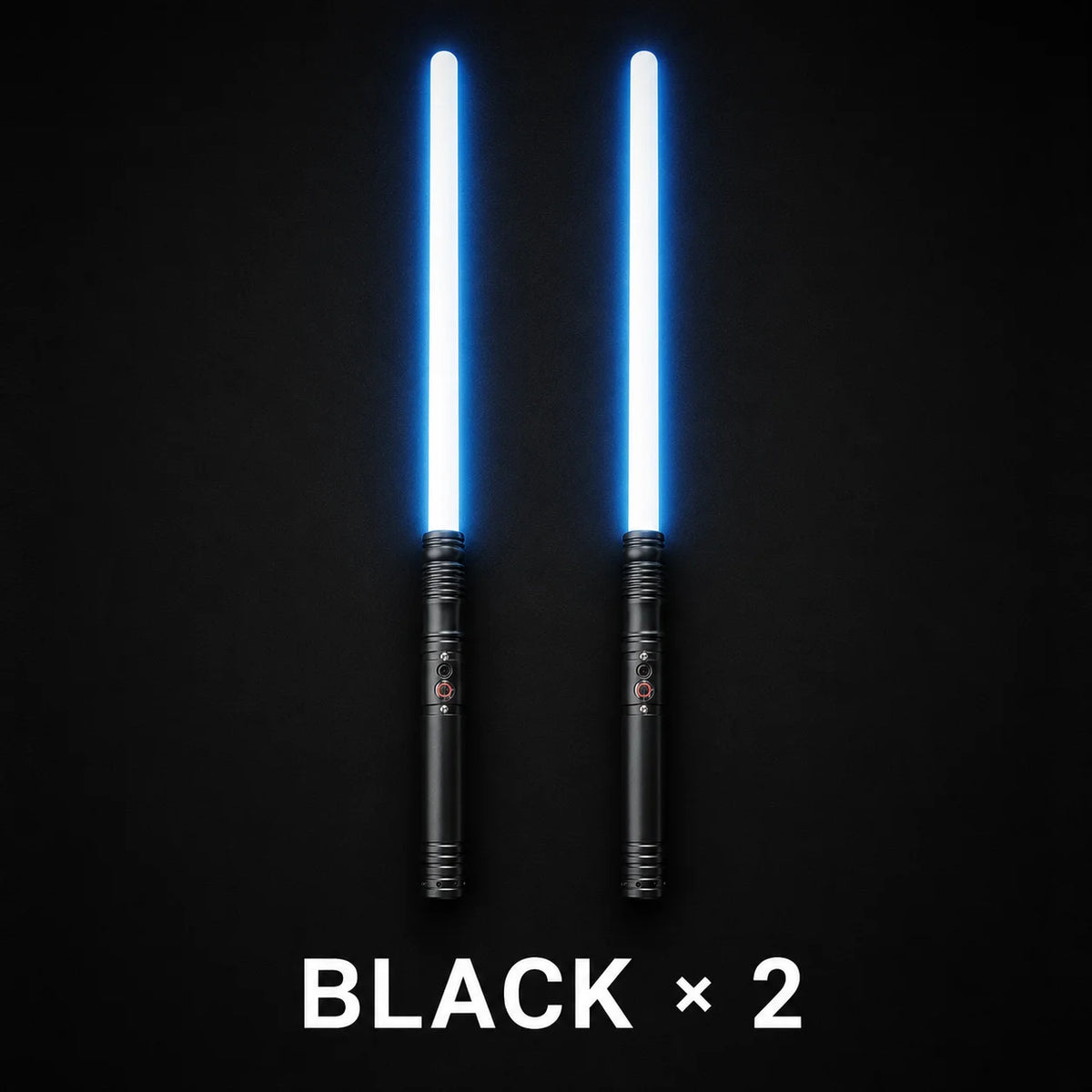 2-Pack Smooth Swing RGB Lightsabers – Connectable Double-Bladed Saber Set