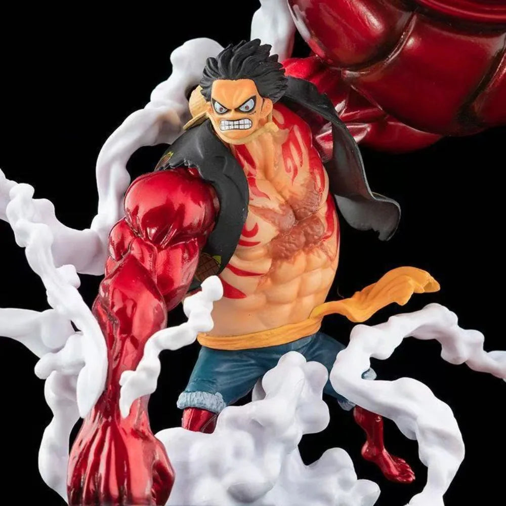 One Piece's hand and the country's fourth gear Lufei Ape King gun fist Meng Qi D Road Feinika hand GK model desktop ornaments