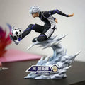 21cm Blue Lock Nagi Seishiro Action Figure Dynamic Shooting Pose Statue Anime Model Toy Desktop Ornament Gift For Soccer Fans