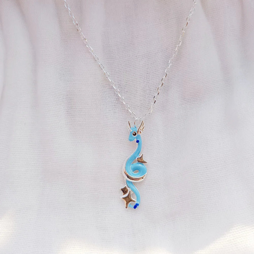 New Pokemon Espeon Snorlax Gengar Mewtwo Necklace Couple Accessories Anime Peripherals Fashion Cartoon Niche Light Luxury Gifts