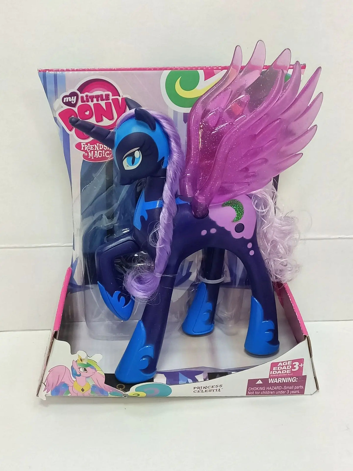 23cm My Little Pony Toy Doll Universe Princess Nightmare Moon Princess Animal Figure Ornament Children's Toy Christmas Gift