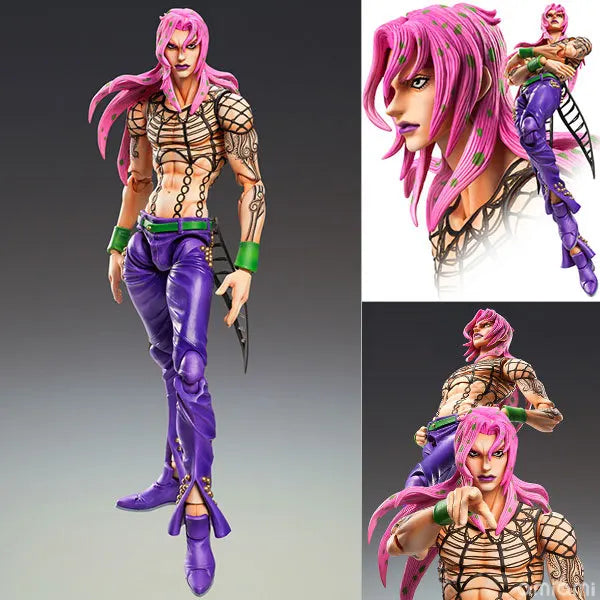 Superimage Kujo Jotaro Movable Action Figure Jojo Collectible Anime Model Toy Desktop Decoration For Fans Of Wonderful Adventure