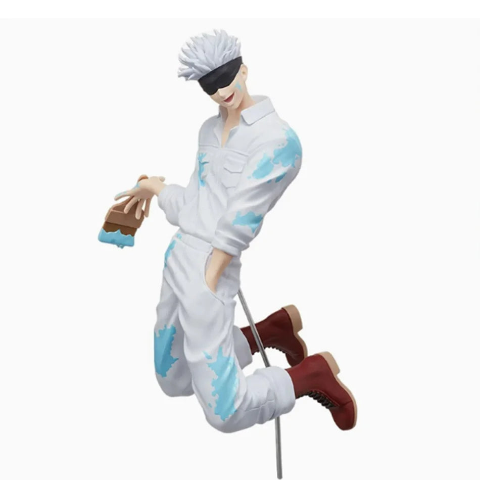 Anime Merch Bandai Original Jujutsu Kaisen GRAFFITI BATTLE Fushiguro Megumi Kugisaki Nobara Panda Gojo Satoru Anime Figure Toy