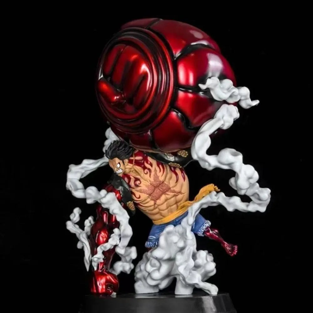 One Piece's hand and the country's fourth gear Lufei Ape King gun fist Meng Qi D Road Feinika hand GK model desktop ornaments
