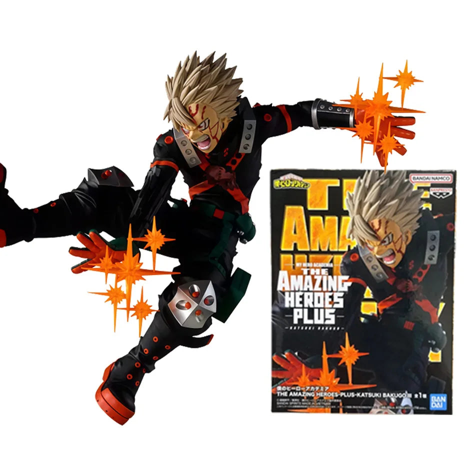 Anime MHA Figure Midoriya Izuku Action Figurine Bakugou Katsuki figure Combat style Model Collection doll Toy Boys Girls Gifts