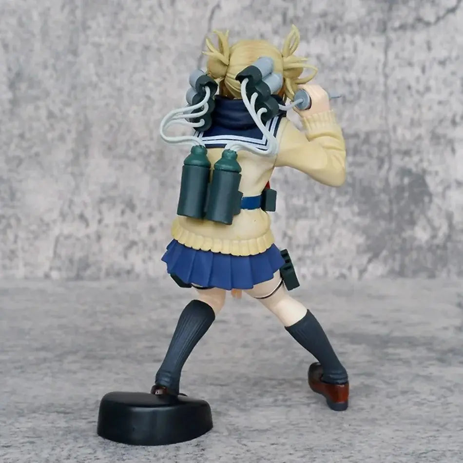Hot My Hero Academia Bakugou Katsuki Midoriya Izuku Todoroki Shouto Toga Himiko Anime Figure PVC Collectible Model Toys Kid Gift