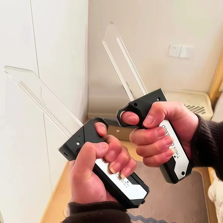 Lightsaber Toy AXE Light Stick 2 in 1 Sword Toys Lightstick Cosplay Role-Play Games Kids Gifts Cool Toy for Adult Children Boys