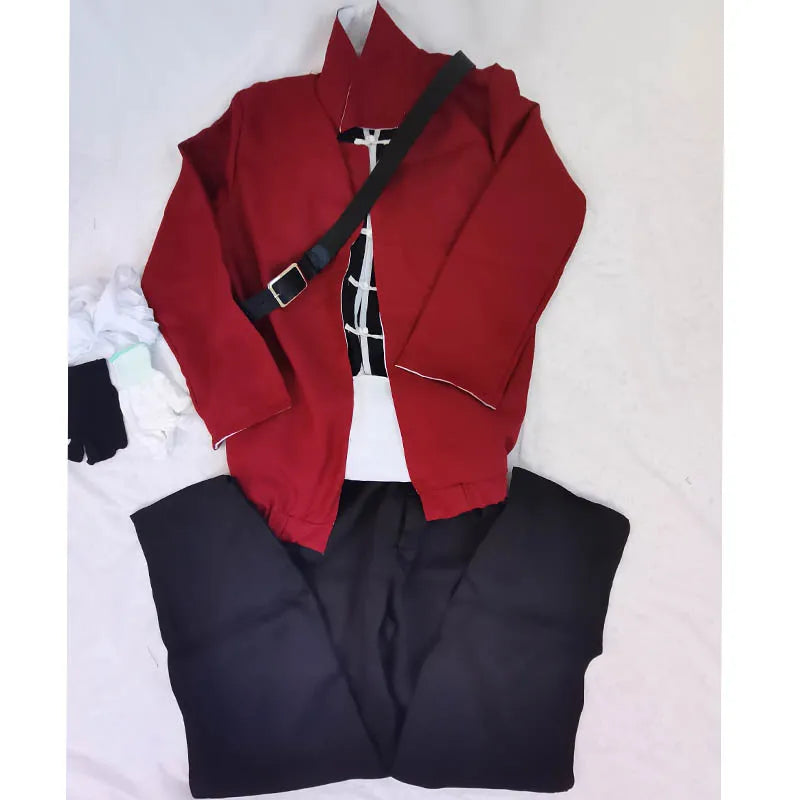Stark Cosplay Costume with Jacket Sleeveless Vest Pants for Halloween Comic Con Stark Outfits