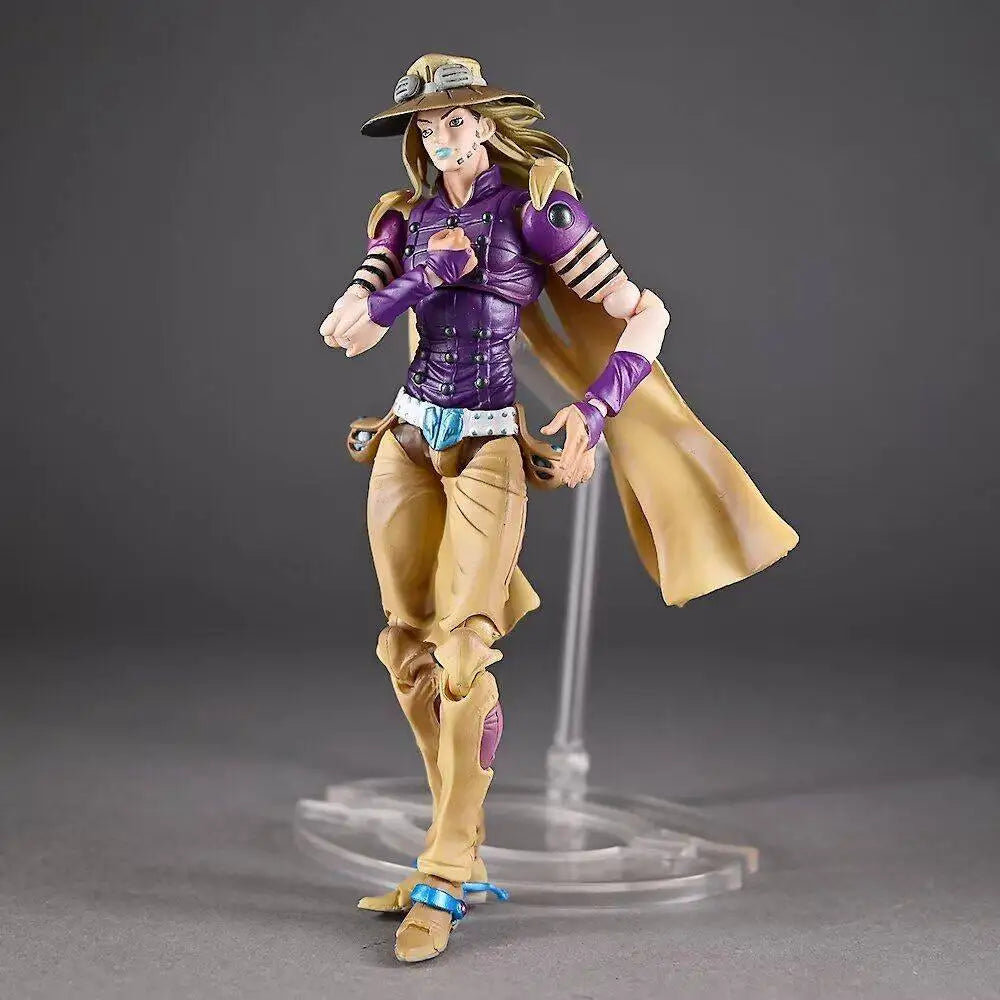 16cm Jojo'S Bizarre Adventure Julius Caesar Zeppel Pvc Figure Action Doll Model Decorat Statue Collection Toy Birthday Gift