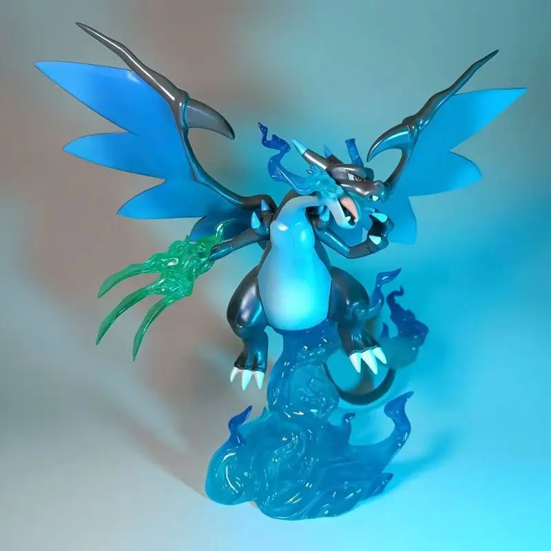 new 18cm Charizard X Anime Figure Can Change Hands Model Gk Statue Boys Collection Desktop Decoration Ornament Cute Toy Gift