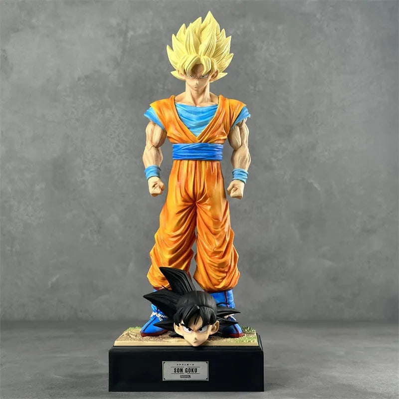 2026 Hot Dragon Ball Anime Characters Goku Piccolo Krin Personality Handsome Figure Model Creative Ornaments Collection Toys