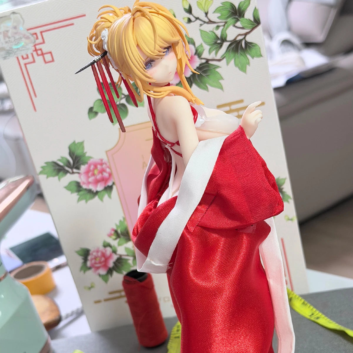 Alter Azur Lane Glorious Fragrant Snow on a Cool Night Anime Girl PVC Action Figure Toy Game Statue Adult Collection Model Doll