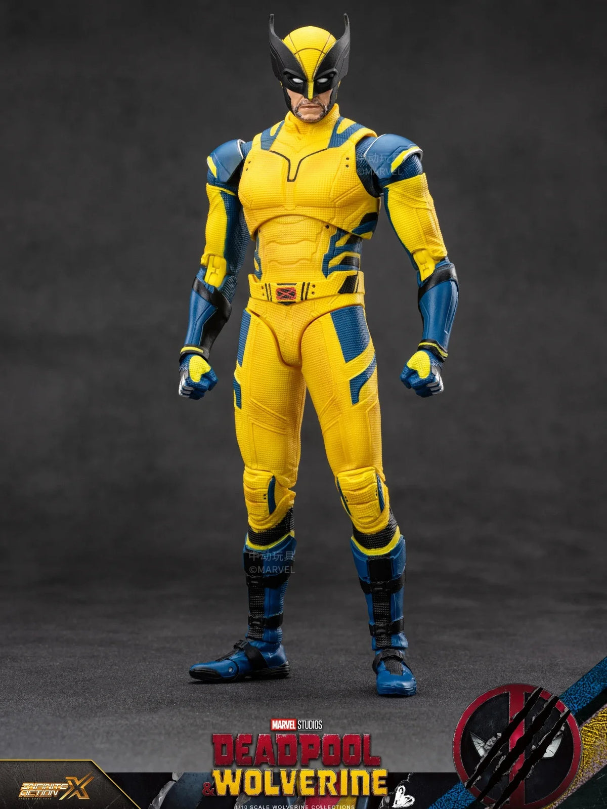 2024 Deadpool & Wolverine 1/10 Action Figure ZD Original X-Men Dogpool Wilson Model Movie SHFiguarts Toys for Kids Doll Gift