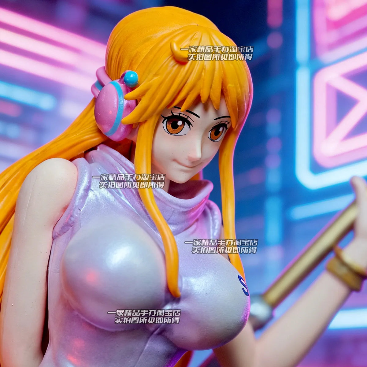 JT One Piece Nami Statue Egghead Island Series Glossy Pearl Finish Magnetic Base Anime Collectible Male Gift Peripheral Decor