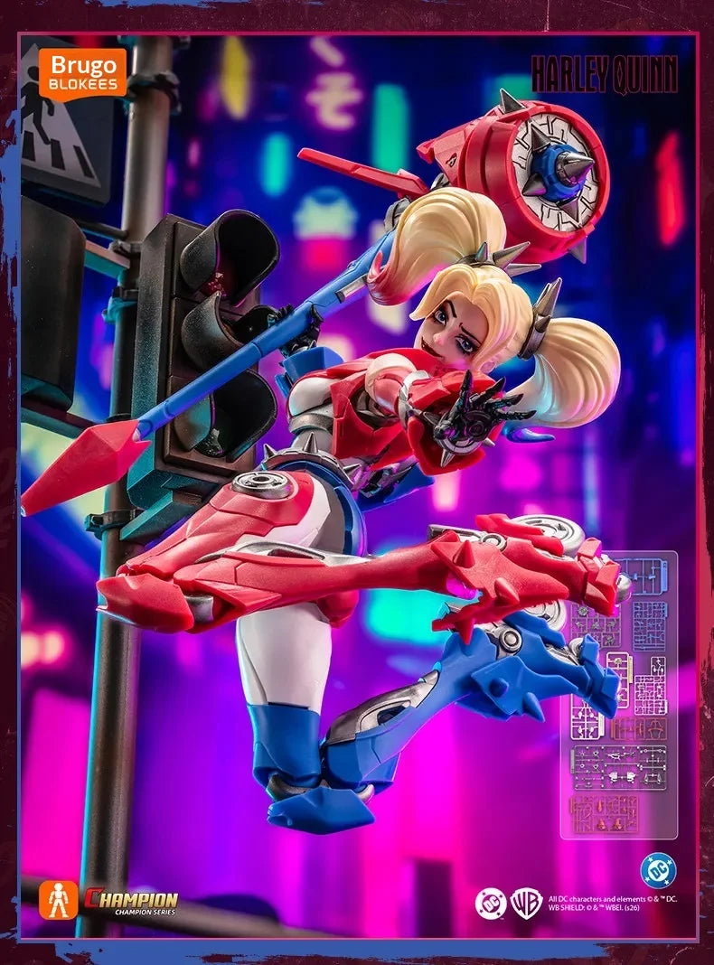 Blokees Dc Universe Champion Class Building Model Kit Superman Harley Quinn Nightwing Batman Beyond Diy Collectible Action Figur