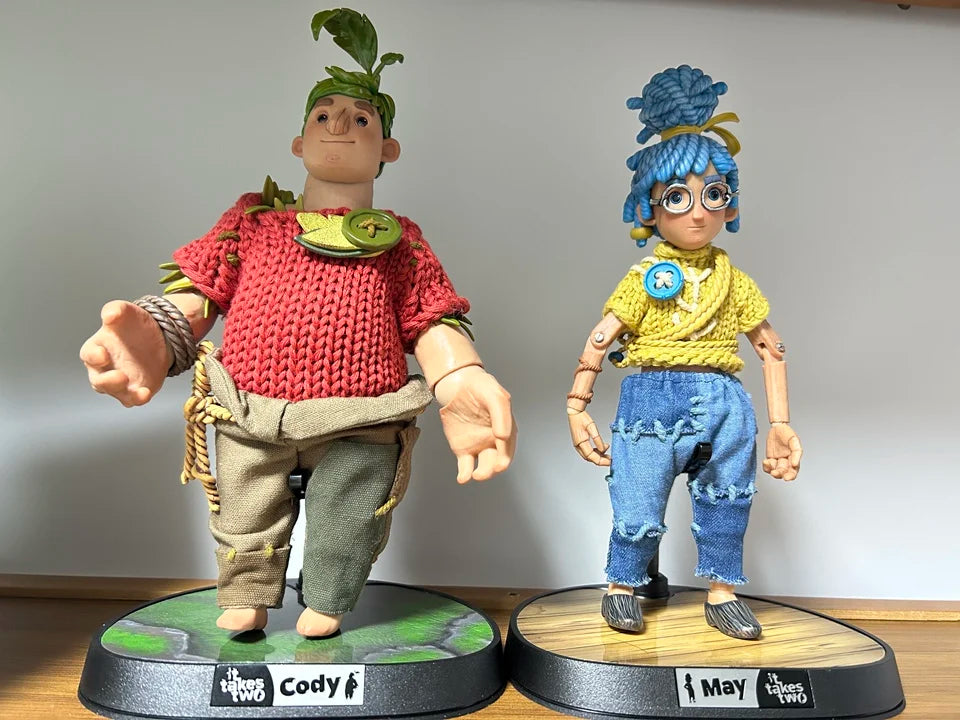 Double-row cloth can move me. it takes two games can move me. Home desktop decoration ornaments can be collected