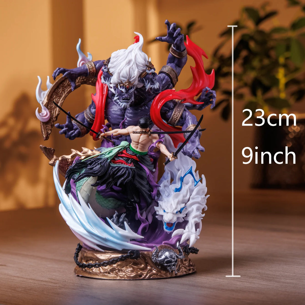 Roronoa Zoro, One Piece, Anime Figure, Anime Merchandise, Anime Merch Gift for Friends Birthday, Anime Character Statue Ornament, Desktop Decoration, Collectible Figure, Holiday Gift, Small Gift, Collectible Item